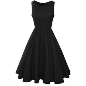 Anni Coco black sleevless dress.